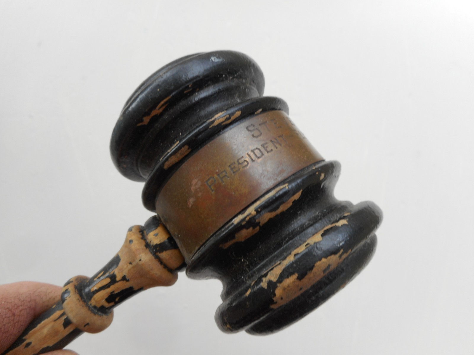 1955 AHAA American Animal Hospital Association Veterinary Judge Gavel Hammer