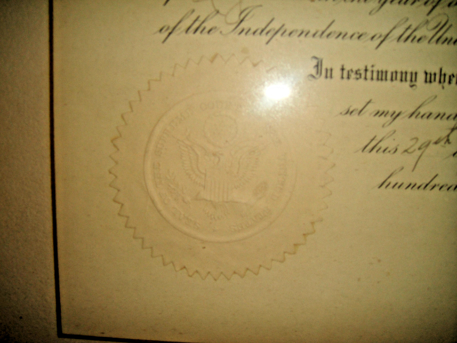 Antique U.S. Supreme Court Appointment Document New York 1930’S RARE Borduer