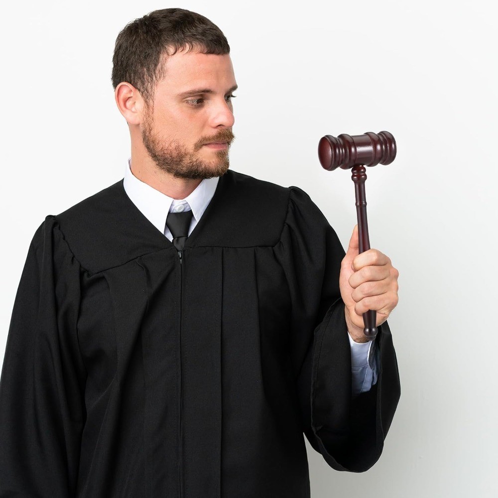 Wooden Gavel for Auction Courtroom Judge Handcrafted Wood Gavels Chairman Board