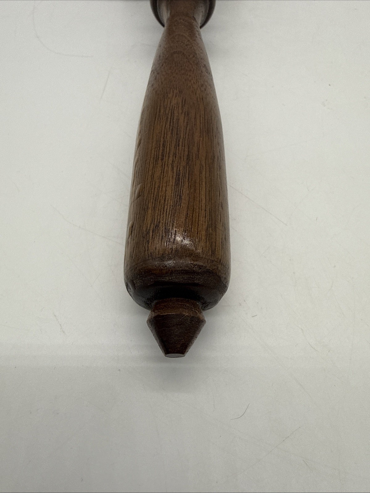 Handcrafted Wooden Judge Gavel Auctioneer Mallet Legal Decor Brown 10.5 Inch