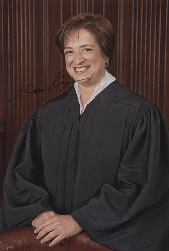 ASSOCIATE JUSTICE ELENA KAGAN – PHOTOGRAPH SIGNED