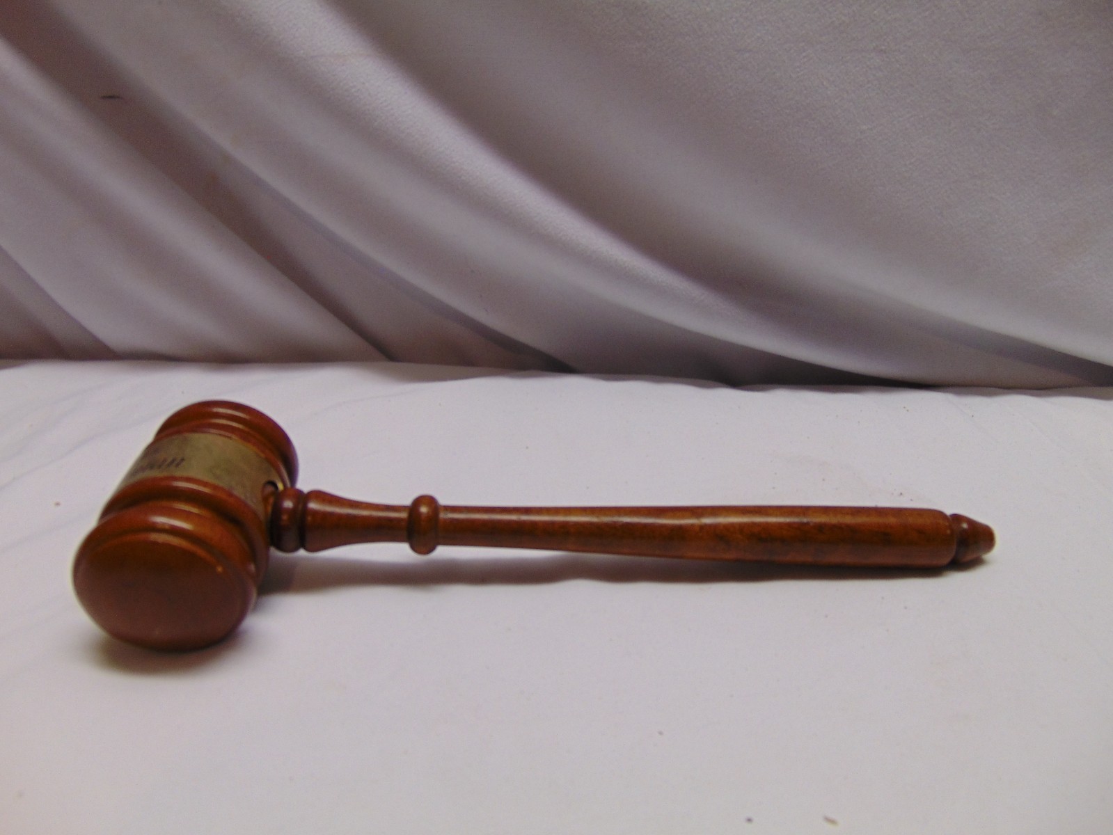 vintage Wooden Gavel Business Advisory Council Honorary Chairman 10″ long