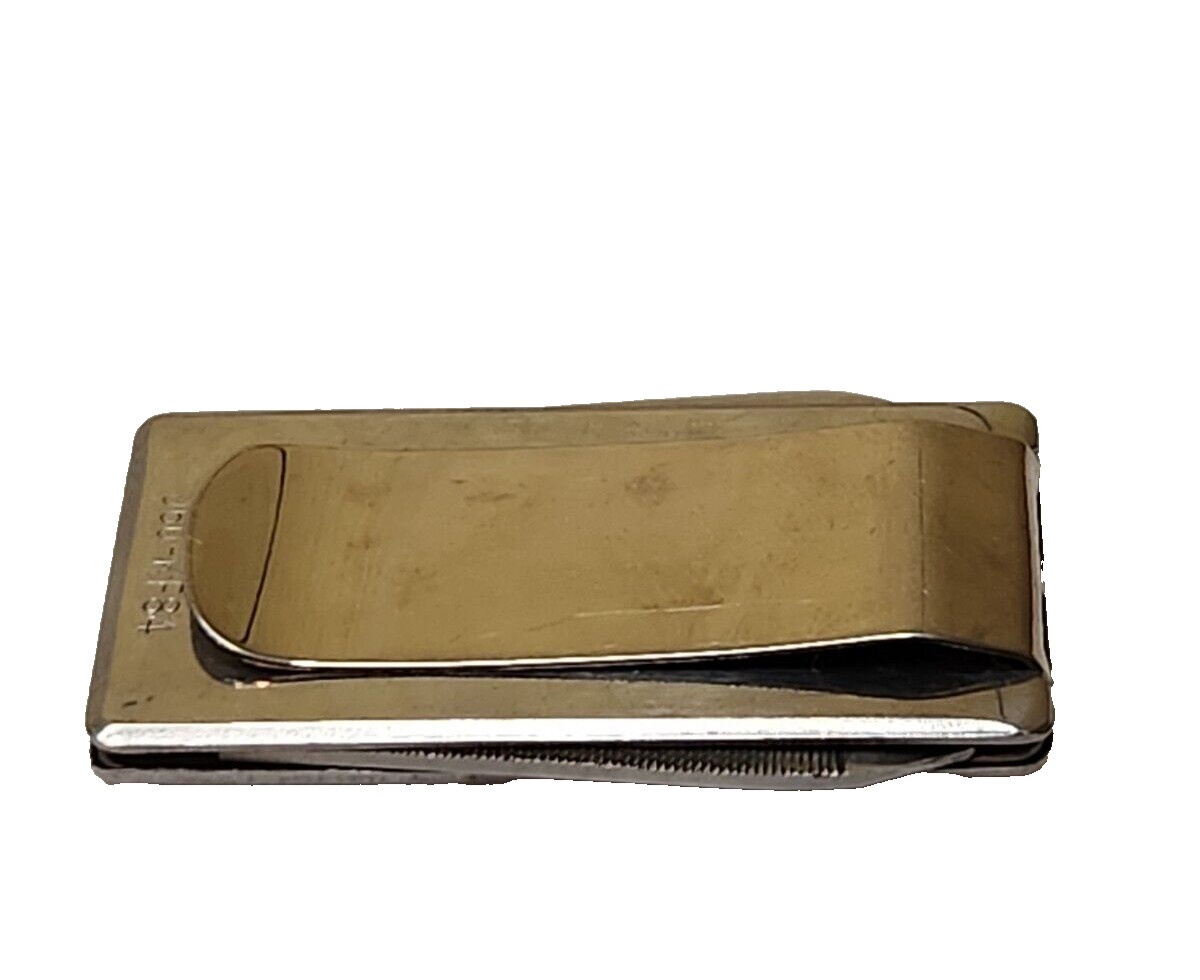 Vintage CAMPBELL’S LIST Directory of Selected Lawyers MONEY CLIP File Knife TOOL