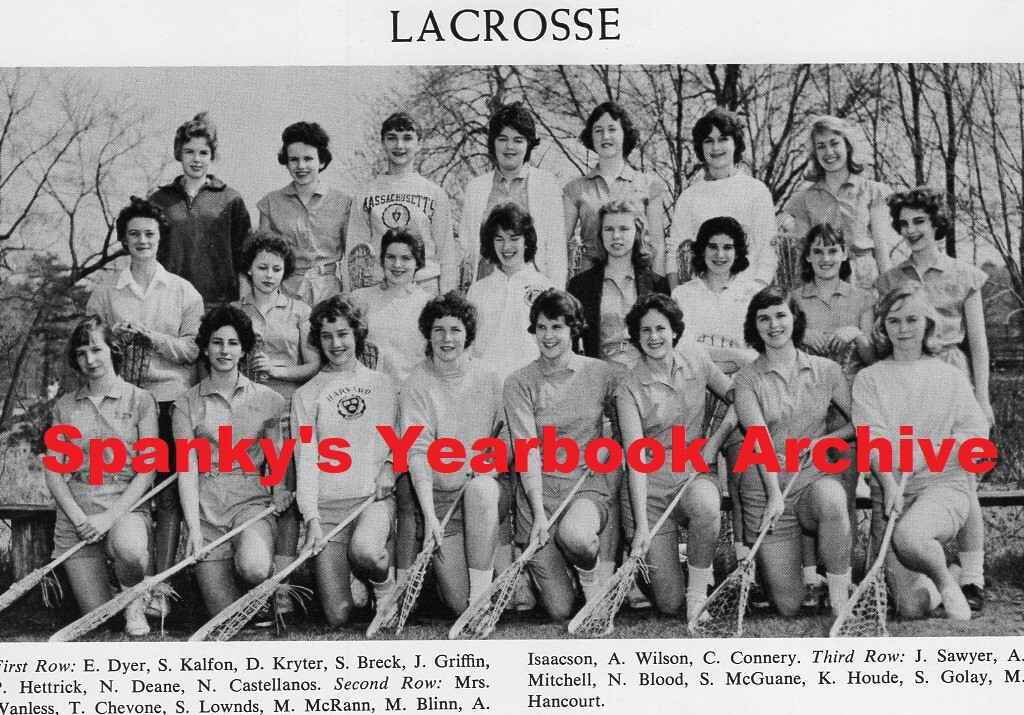 1962 Wellesley High School Yearbook Photos History Theater Sports Teenagers ++++