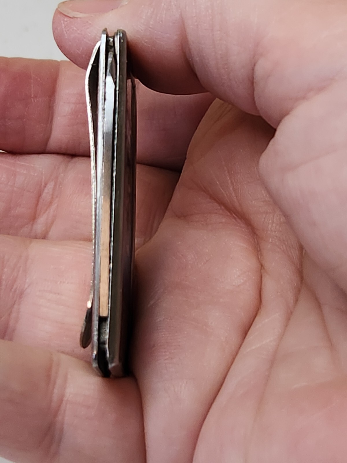 Vintage CAMPBELL’S LIST Directory of Selected Lawyers MONEY CLIP File Knife TOOL