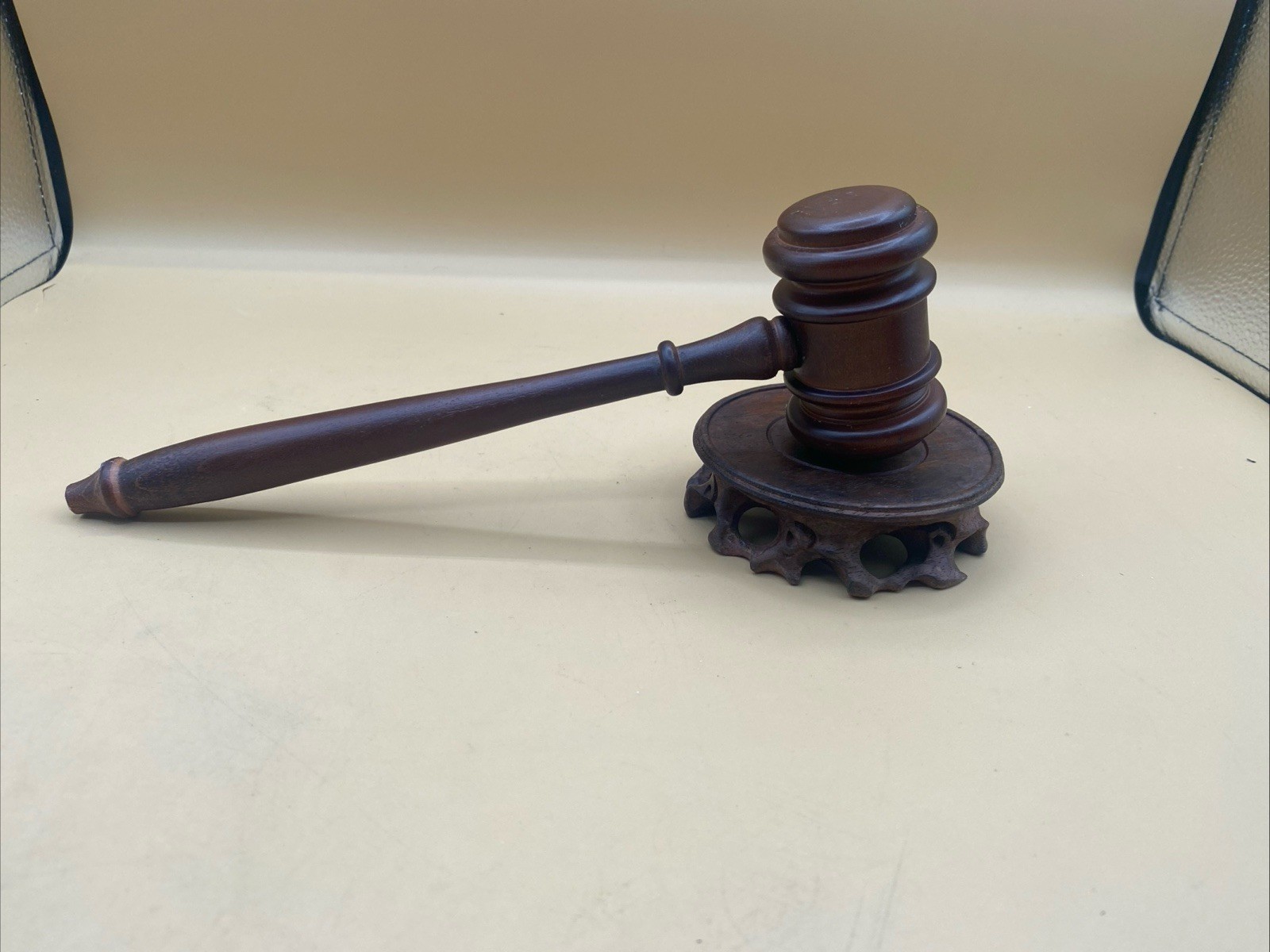 VTG Wooden Gavel See Pictures