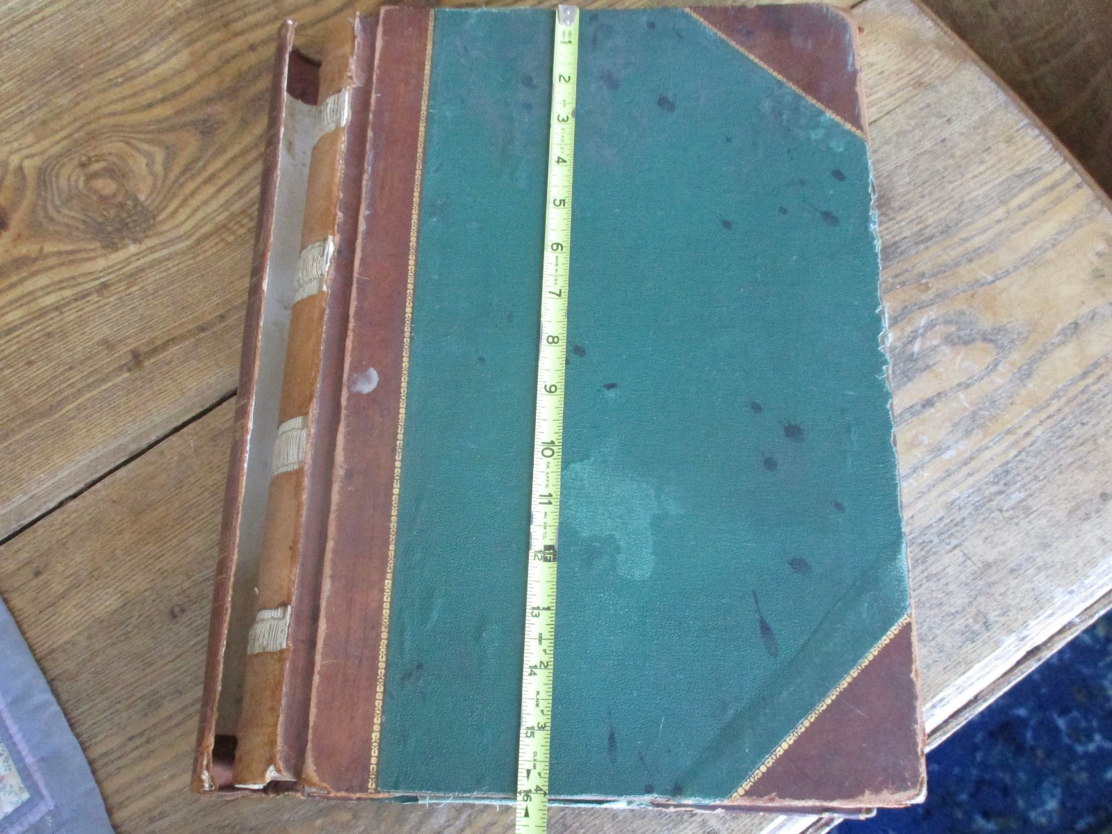 1879 Nodaway County Missouri Circuit Court Clerk’s Docket, large volume