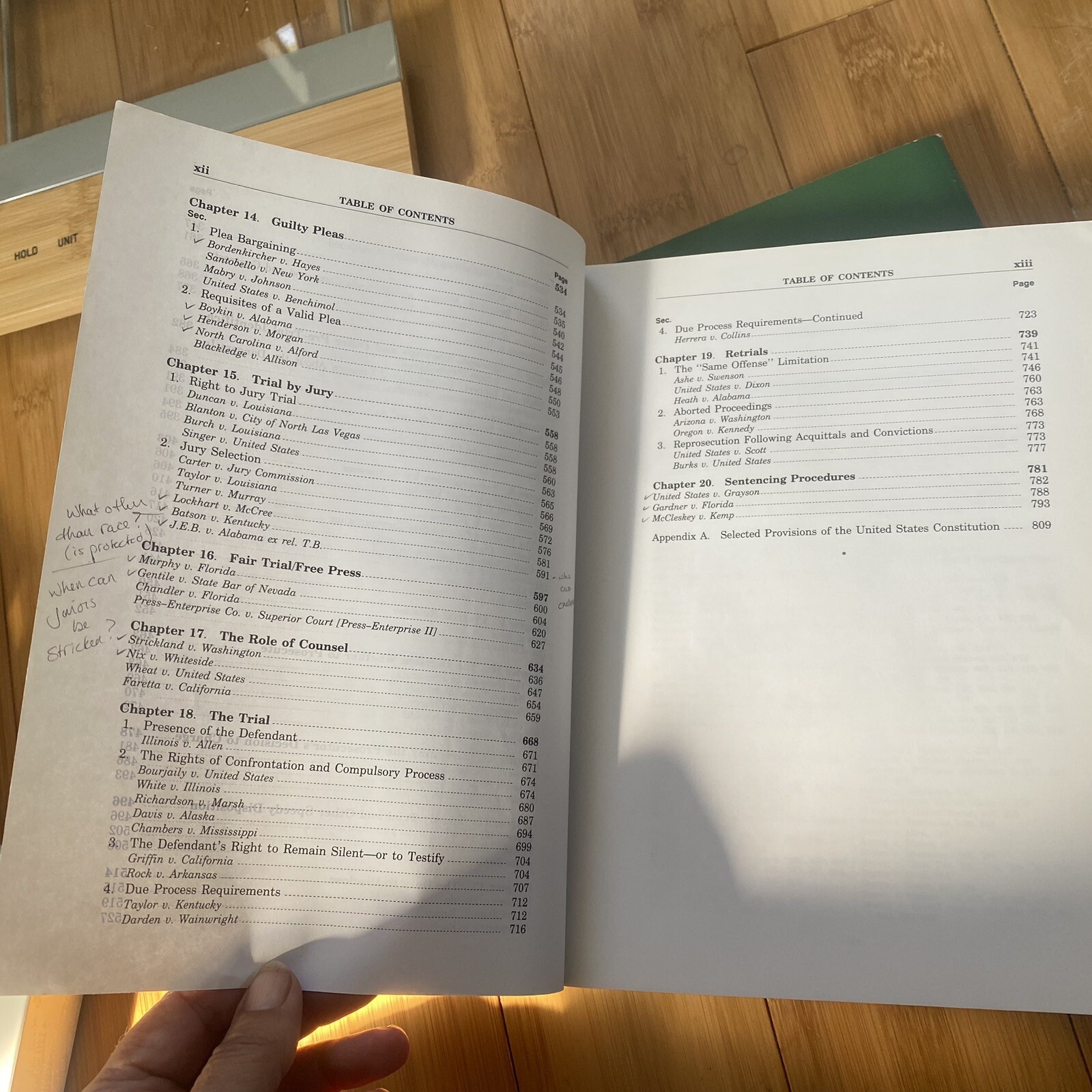 Criminal Procedure and the Constitution Israel Kamisar Lafave 1994 & 1990 Cases