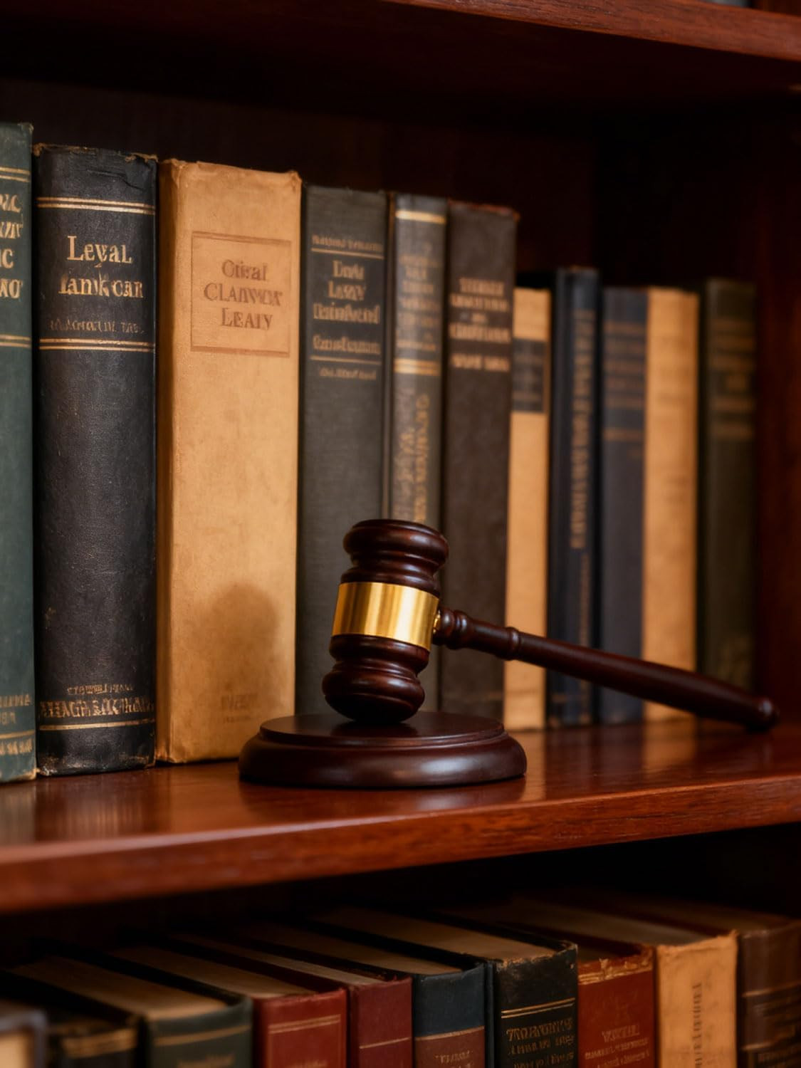 Perfect Desk Accessory, Wooden Gavel and Sound Block Set for Lawyers, Judges, Ch