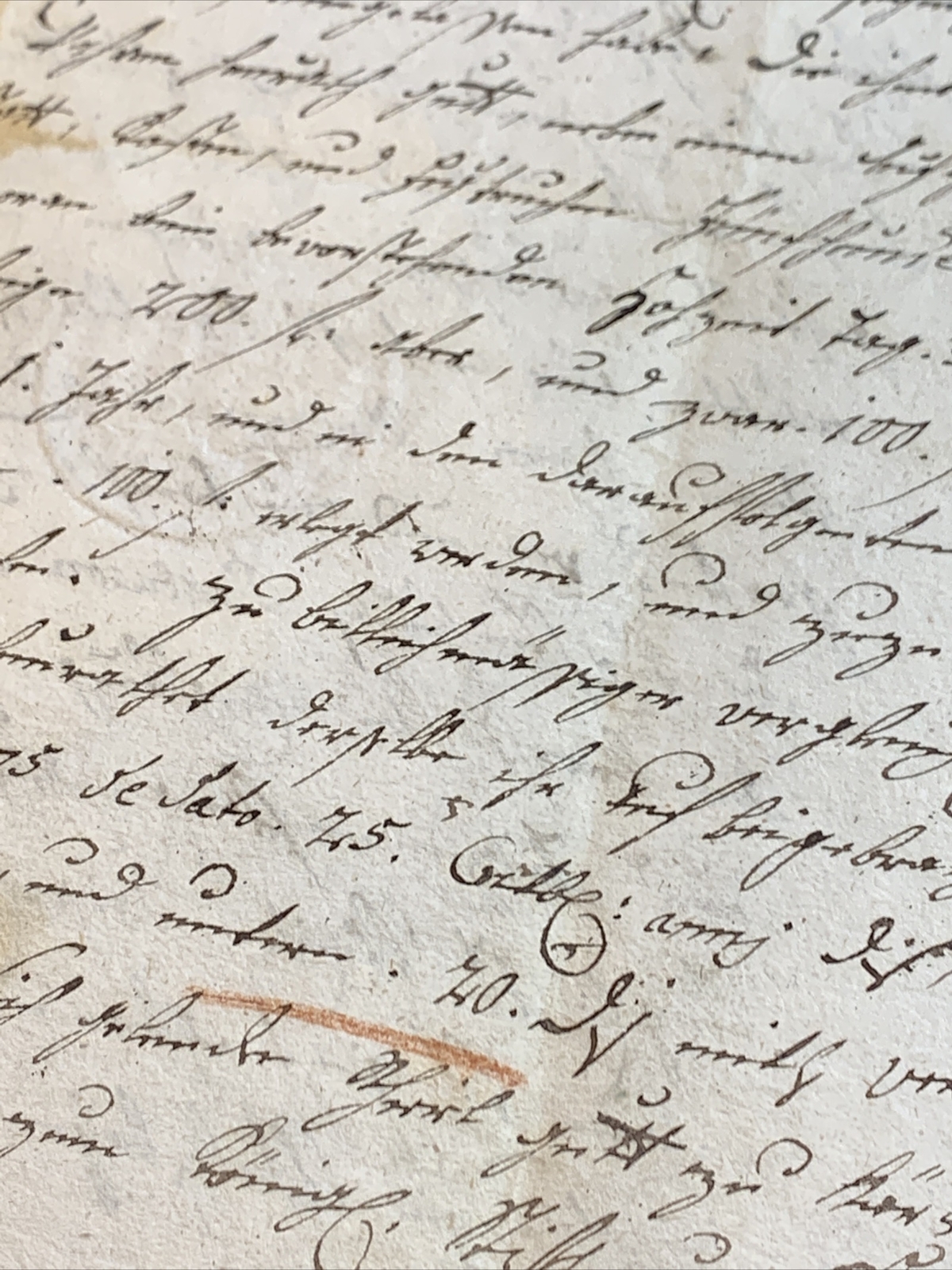 SEALED MARRIAGE CONTRACT 1787 4 pages