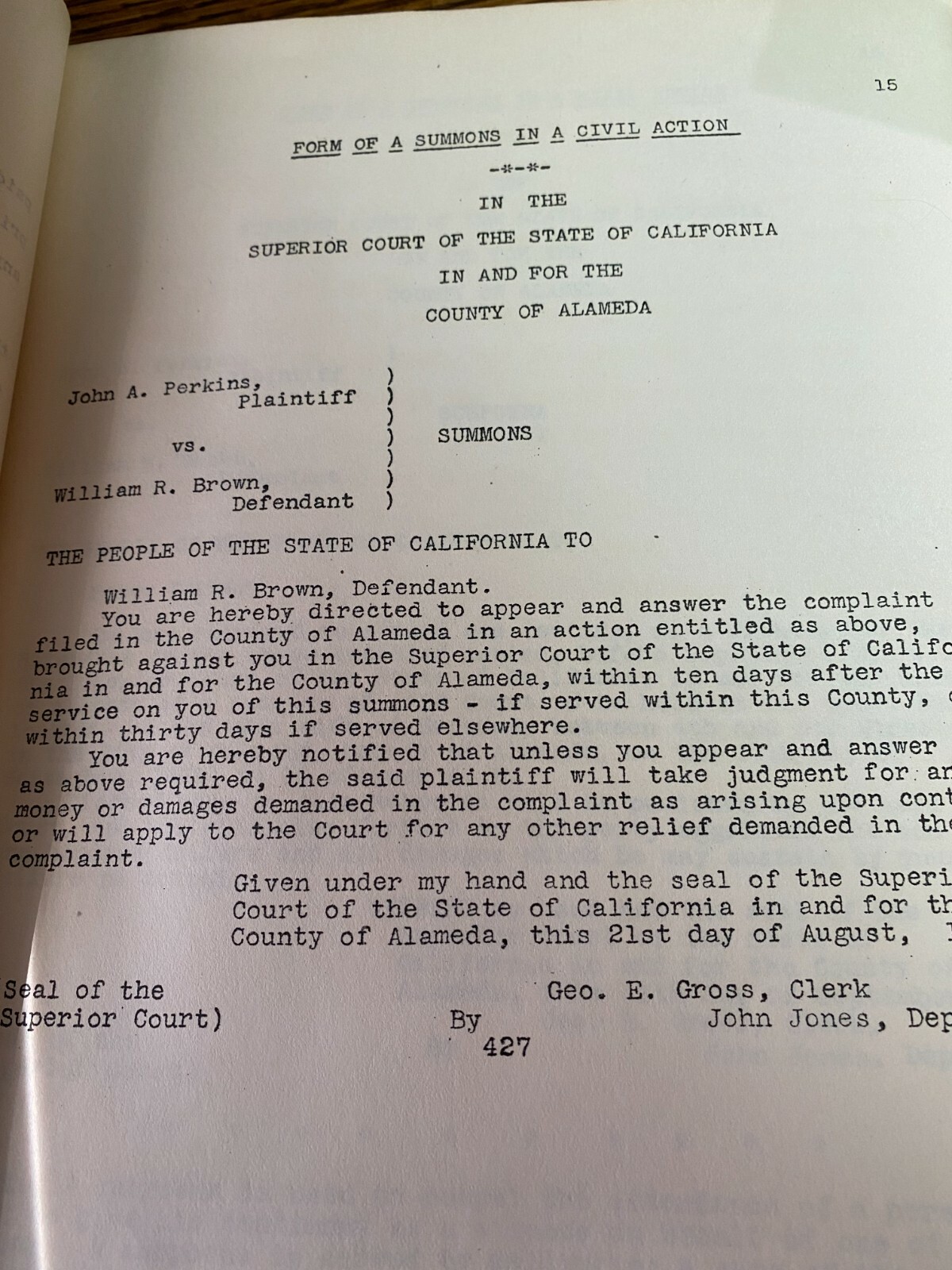 1925 Commercial The Law Of Contract Vol. 1 California Codes LAW Reference