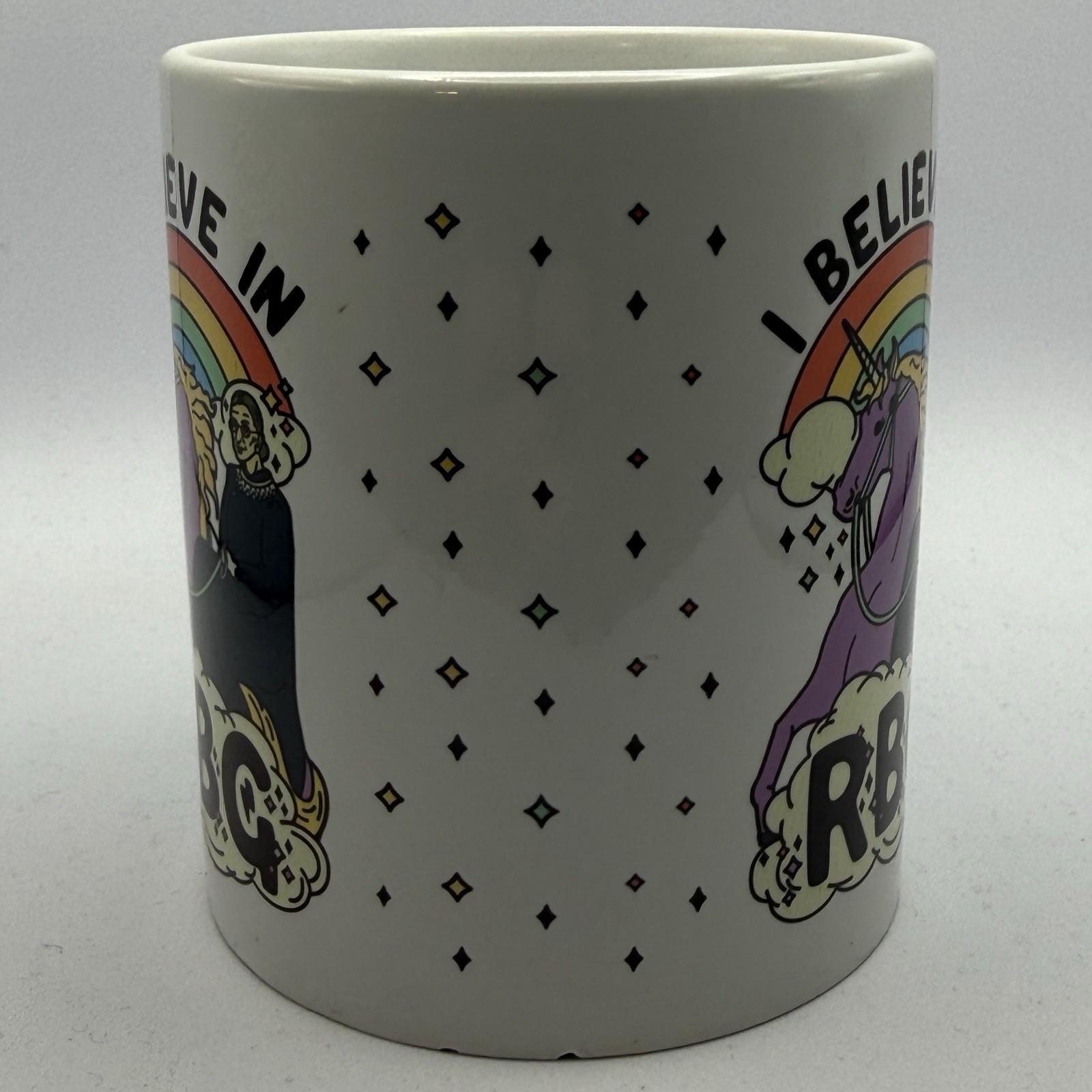 “I Believe In RBG” 10oz Mug – Ruth Bader Ginsburg Supreme Court Justice