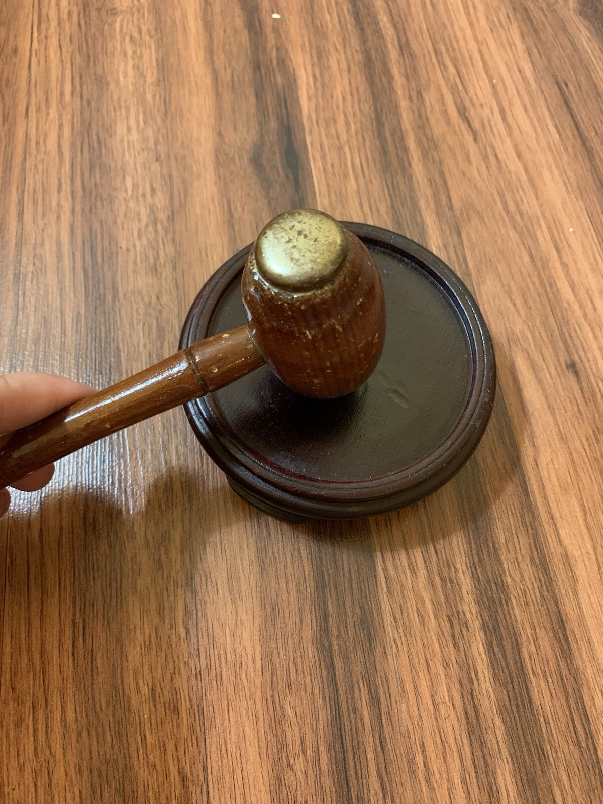 Antique Wooden Gavel