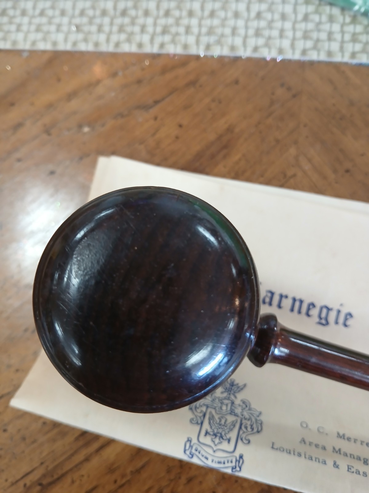 Auction Judge Gavel Hammer Prop Mallet Brown Wood Wooden Judges