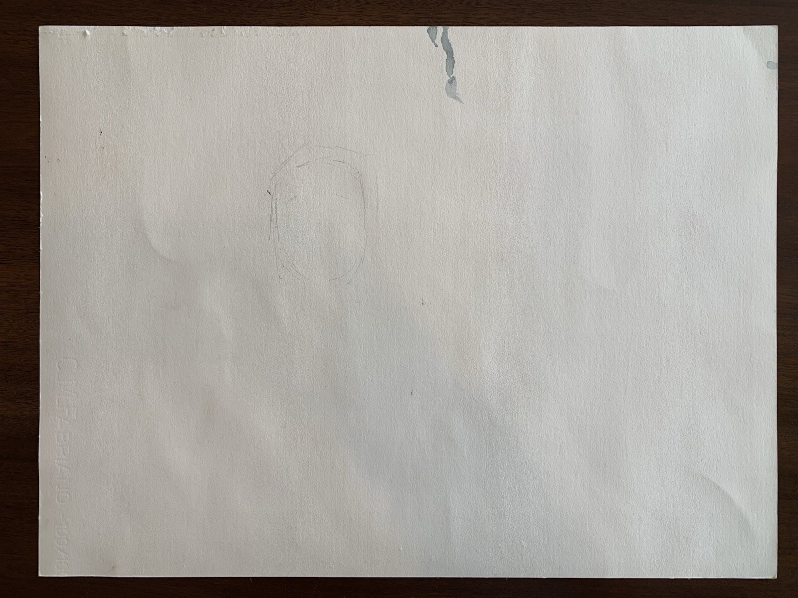 Signed Andy Austin Original «F.A.L.N.» 1981 Courtroom Watercolor Sketch Chicago