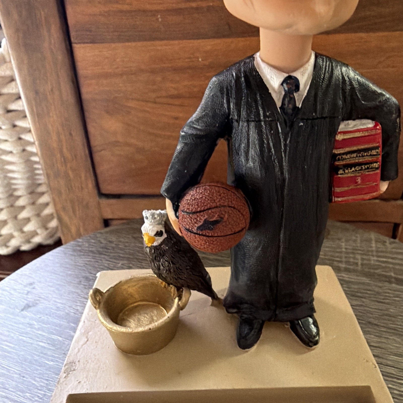 Byron White Bobblehead NUMBERED Green Bag Supreme Court Justice – 472/1206-NEW