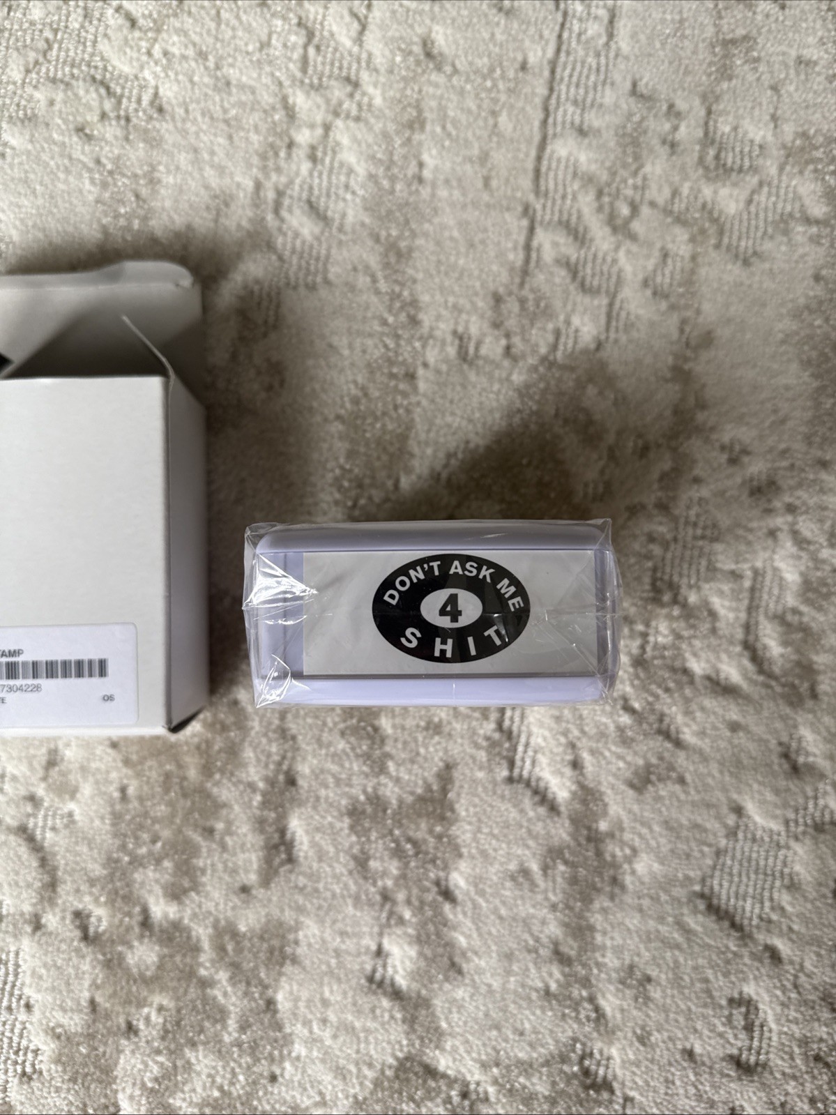 SUPREME STAMP “Dont Ask Me 4 Sh*t” BRAND NEW IN BOX 100% AUTHENTIC