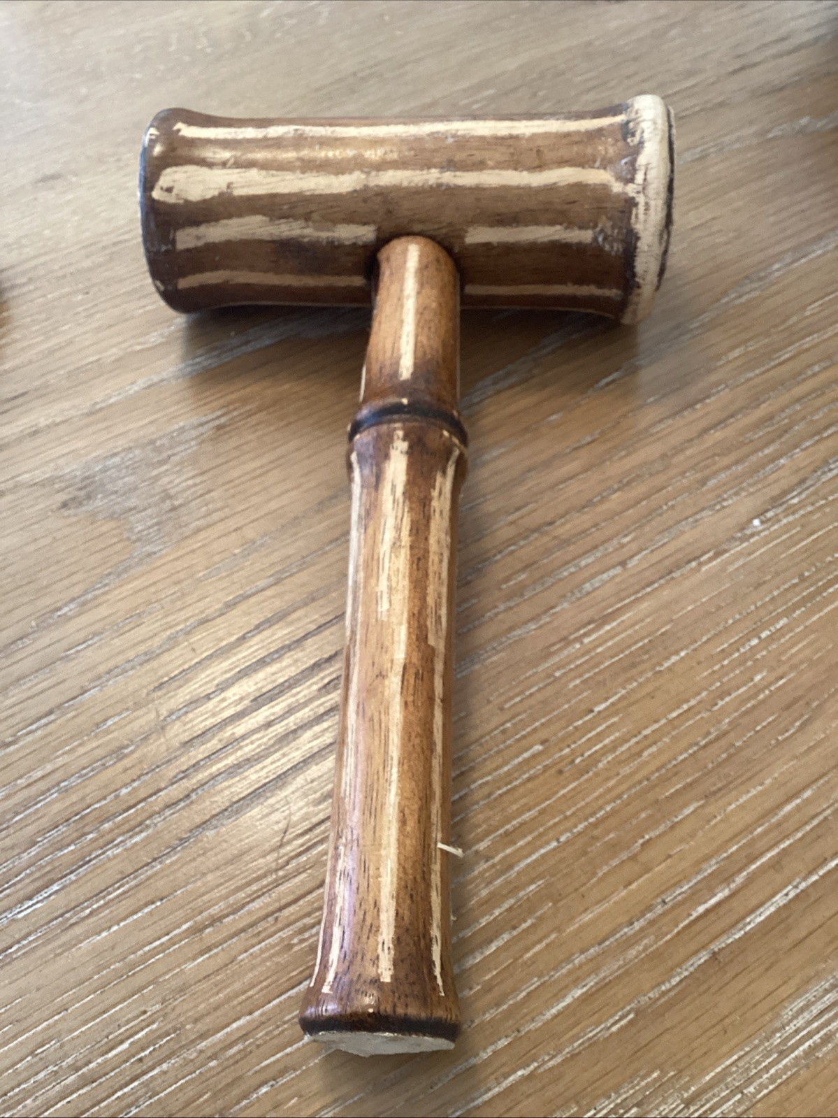 Handmade Mallet Wooden Judge Gavel 7 1/2”” Long 5”” Wide