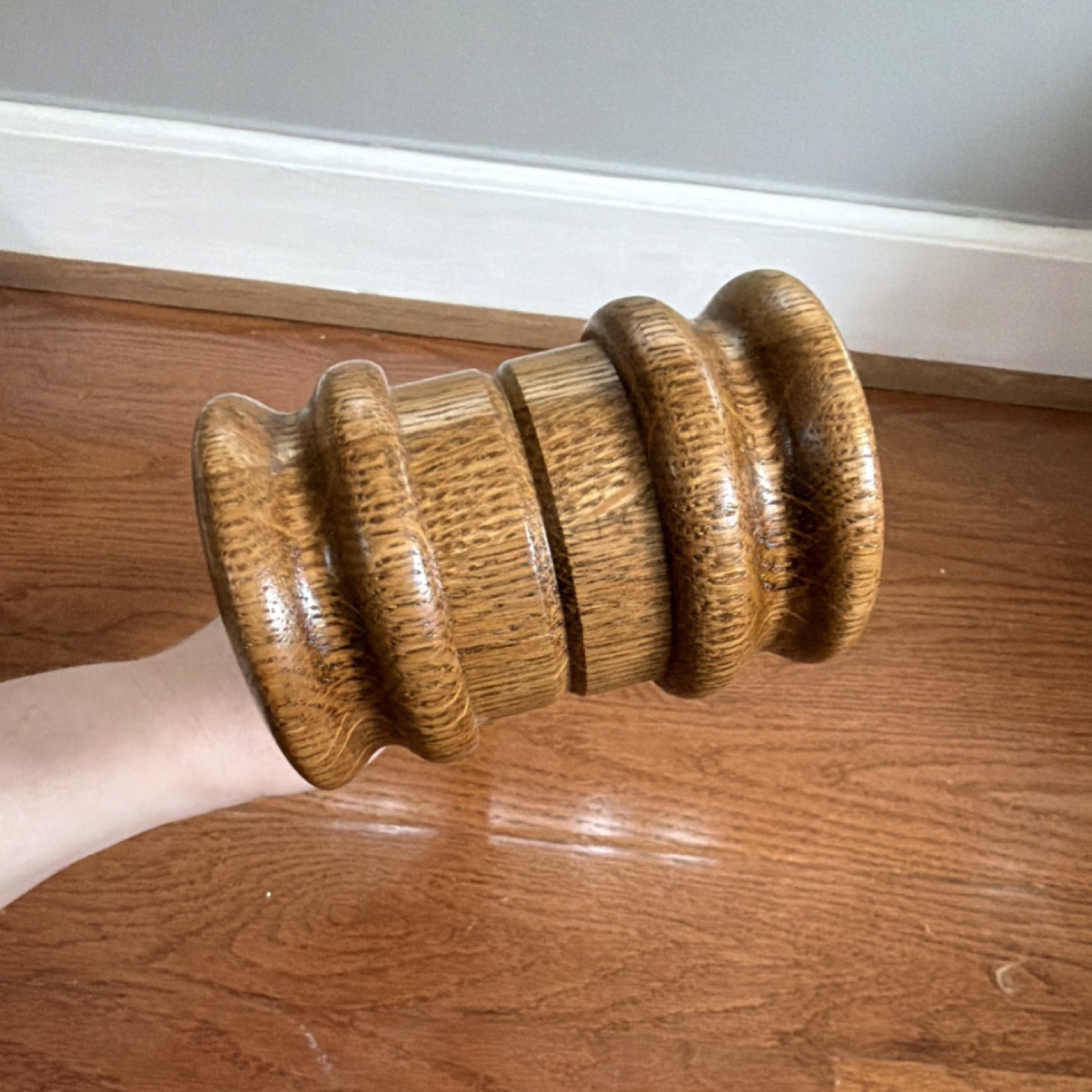 Wooden Gavel Judge Lawyer Legal Collectible Courtroom Hammer