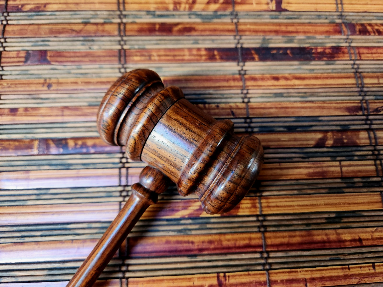 BEAUTIFUL HARDWOOD GAVEL – HARDWOOD HAMMER, NICE!!!!