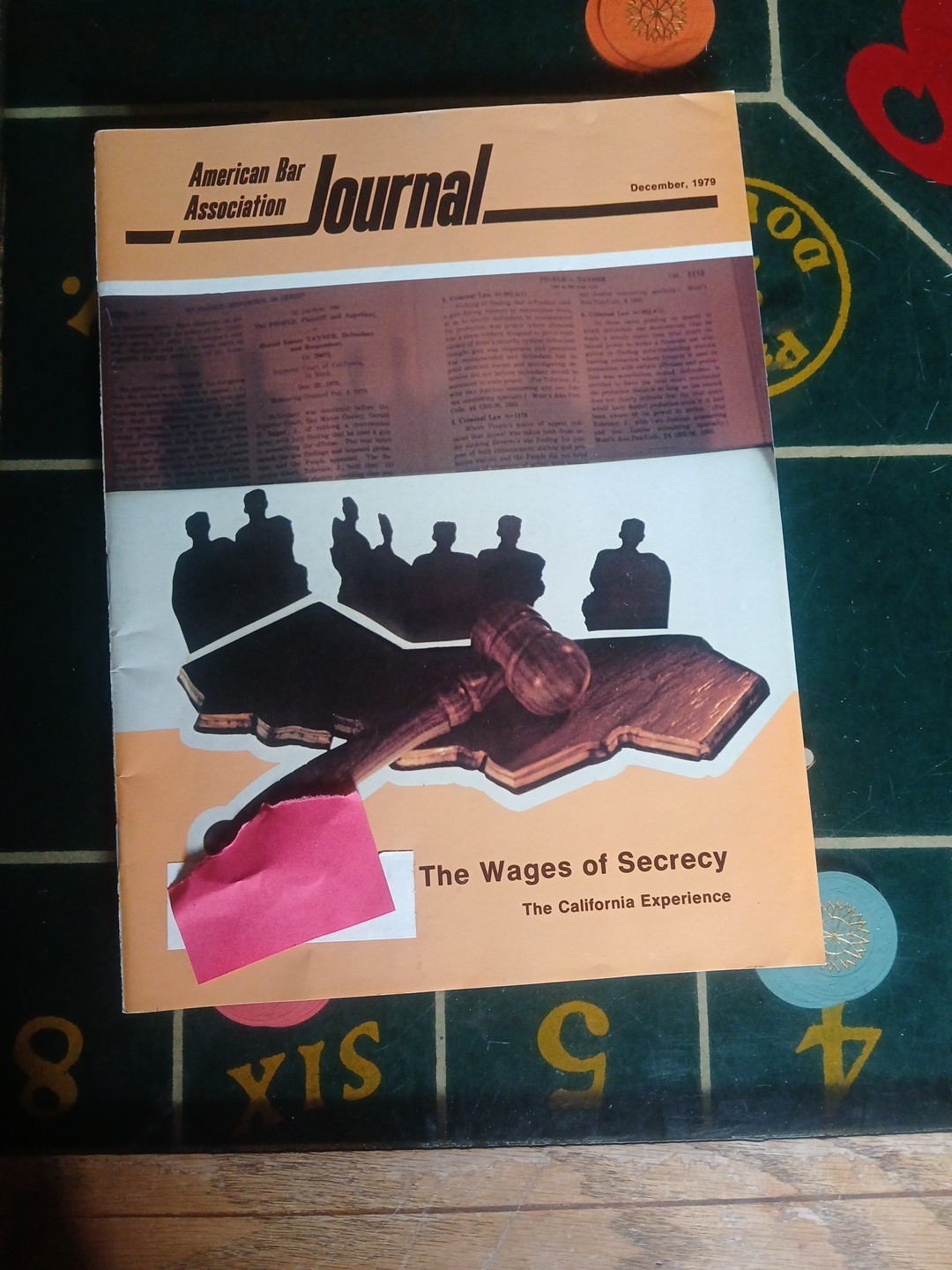 Vintage American Bar Association Journal December 1979