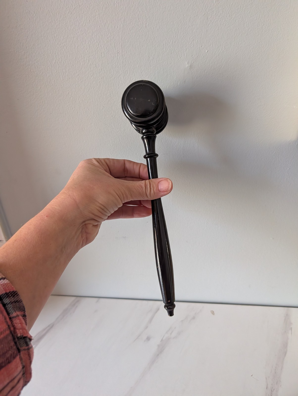 Vintage Black Gavel Mallet