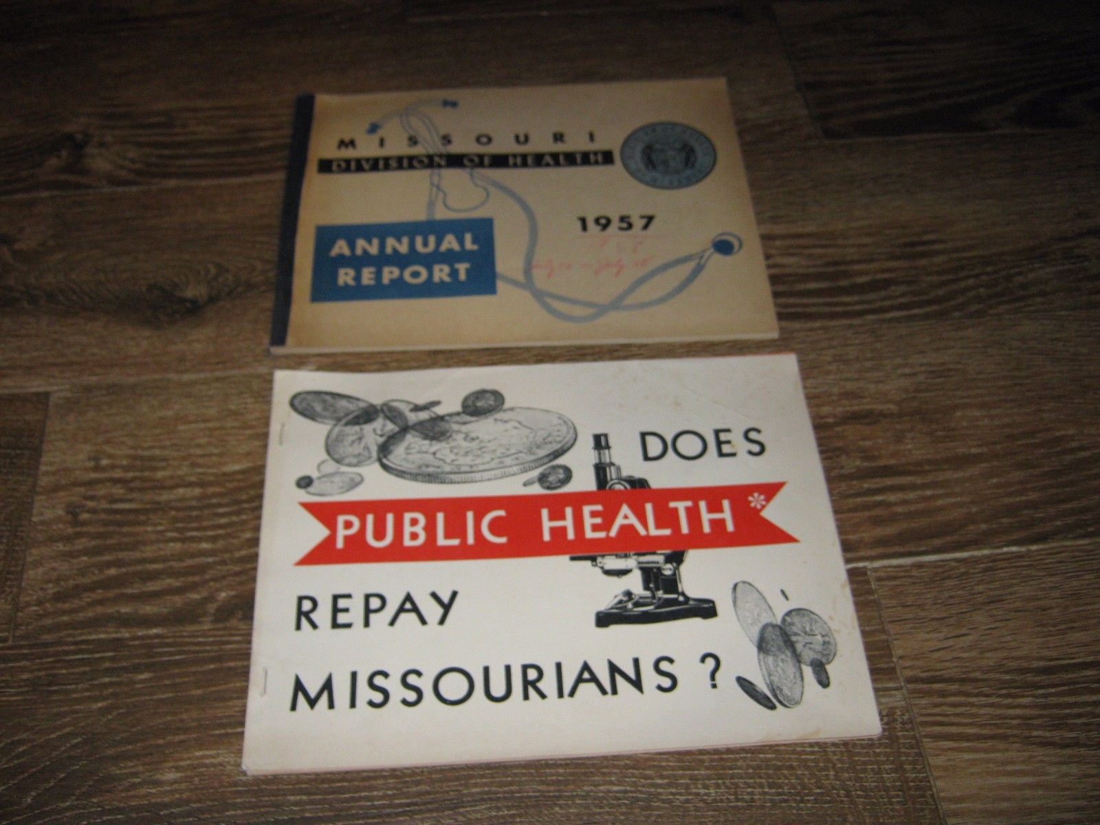 1957 Missouri Division Of Health Annual Report Does Public Health Repay Missouri