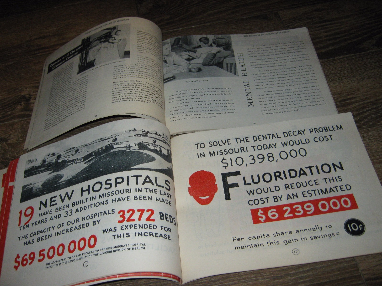 1957 Missouri Division Of Health Annual Report Does Public Health Repay Missouri