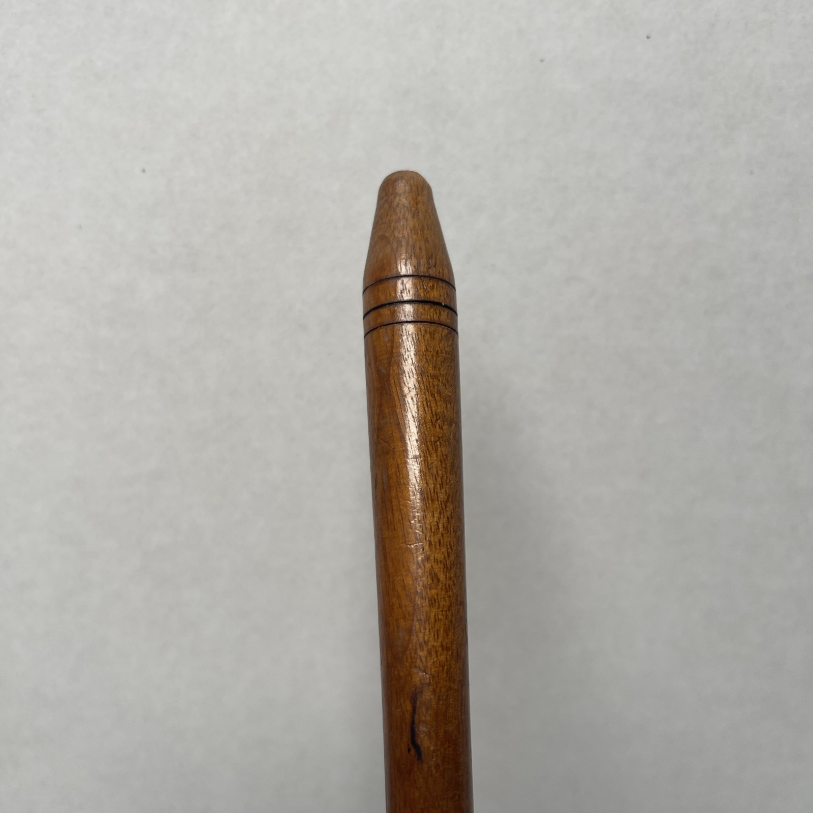 Vintage Judge/Auctioneer Gavel With Metal Strike Plates