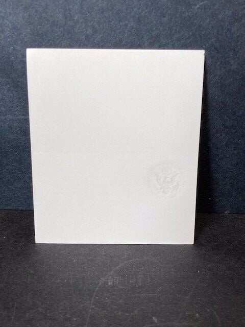 Unique Folding Place Card 4 by 3/38 Seal