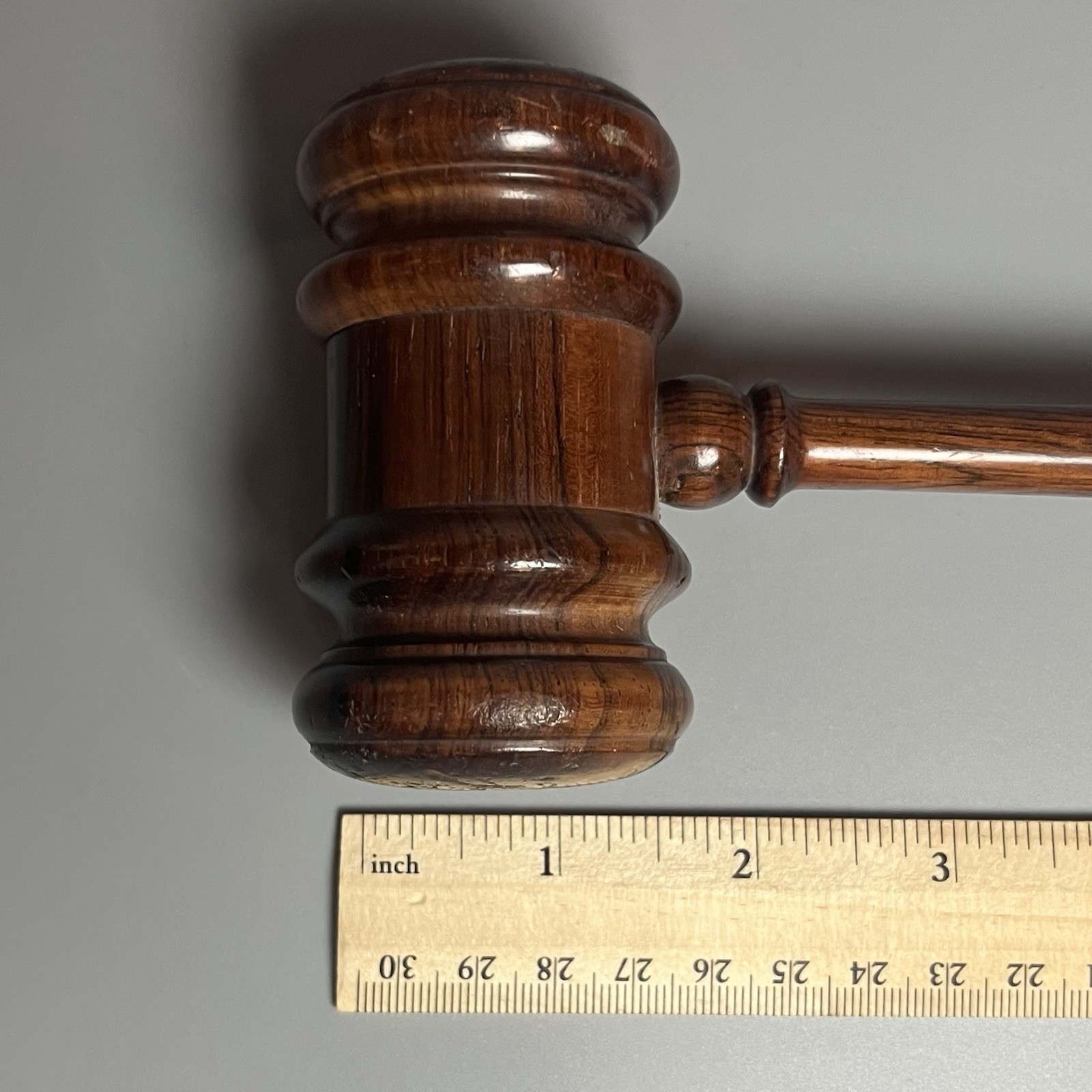 Handcrafted Antique/Vintage Wooden Gavel And Sound Block