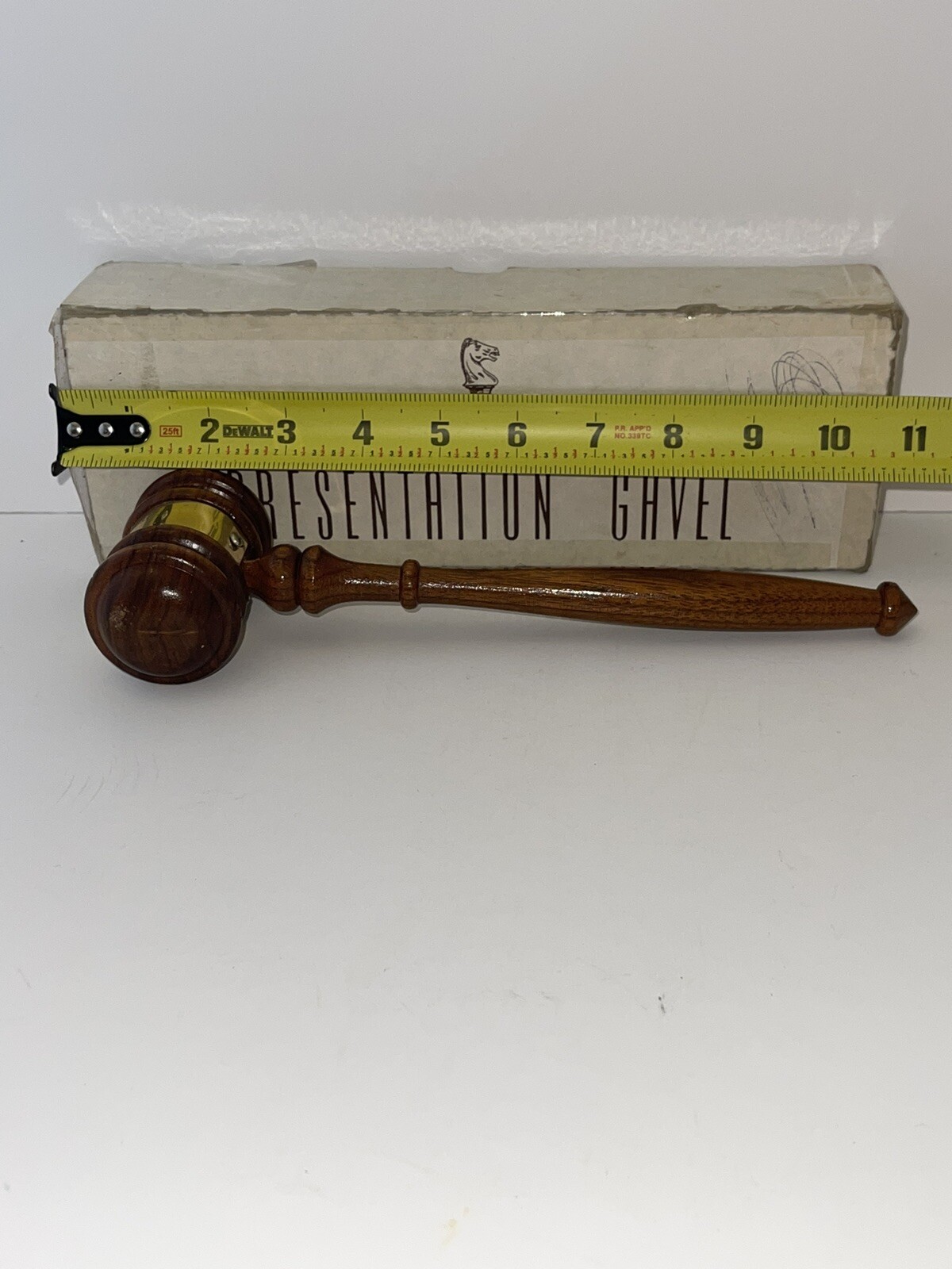 Drueke’s Presentation Wood Gavel No 91 With Box