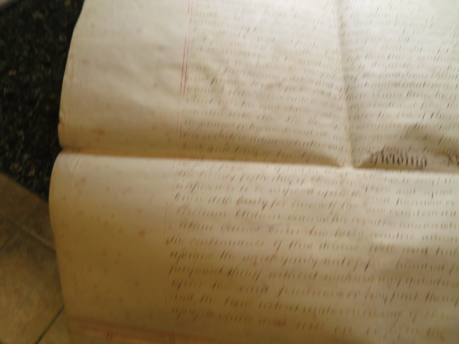 GREAT BRITAIN 1865 LARGE INDENTURE DOCUMENT WITH TAX STAMP OTHER WAX STAMP